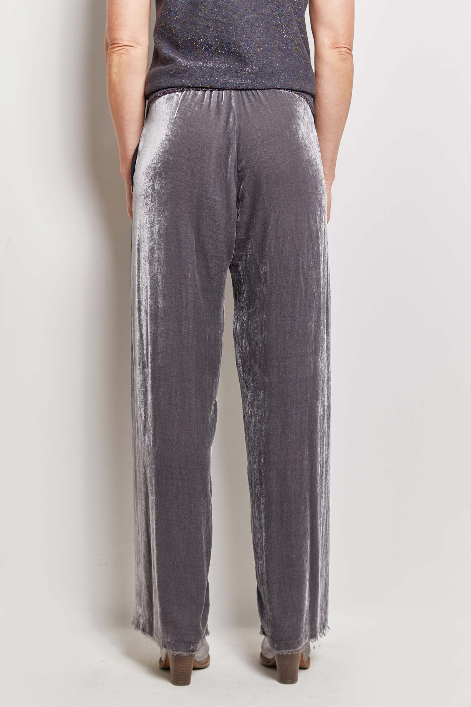 Jigsaw Wool Flannel Slouch Trousers Wide Leg Tie Waist Grey Size Uk 16 |  eBay
